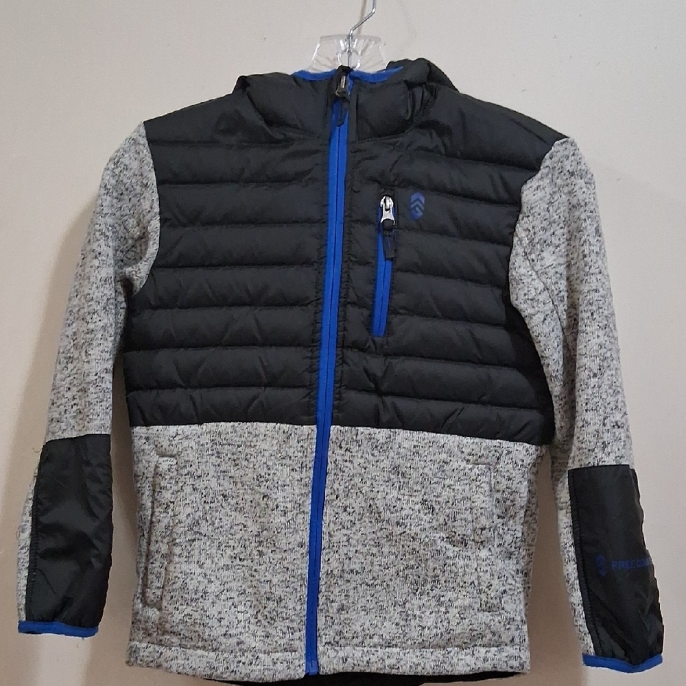 Pre-owned Free Country Boys Jacket Size 7 Youth